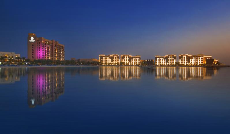 DoubleTree by Hilton Resort & Spa Marjan Island-Exterior Aerial 